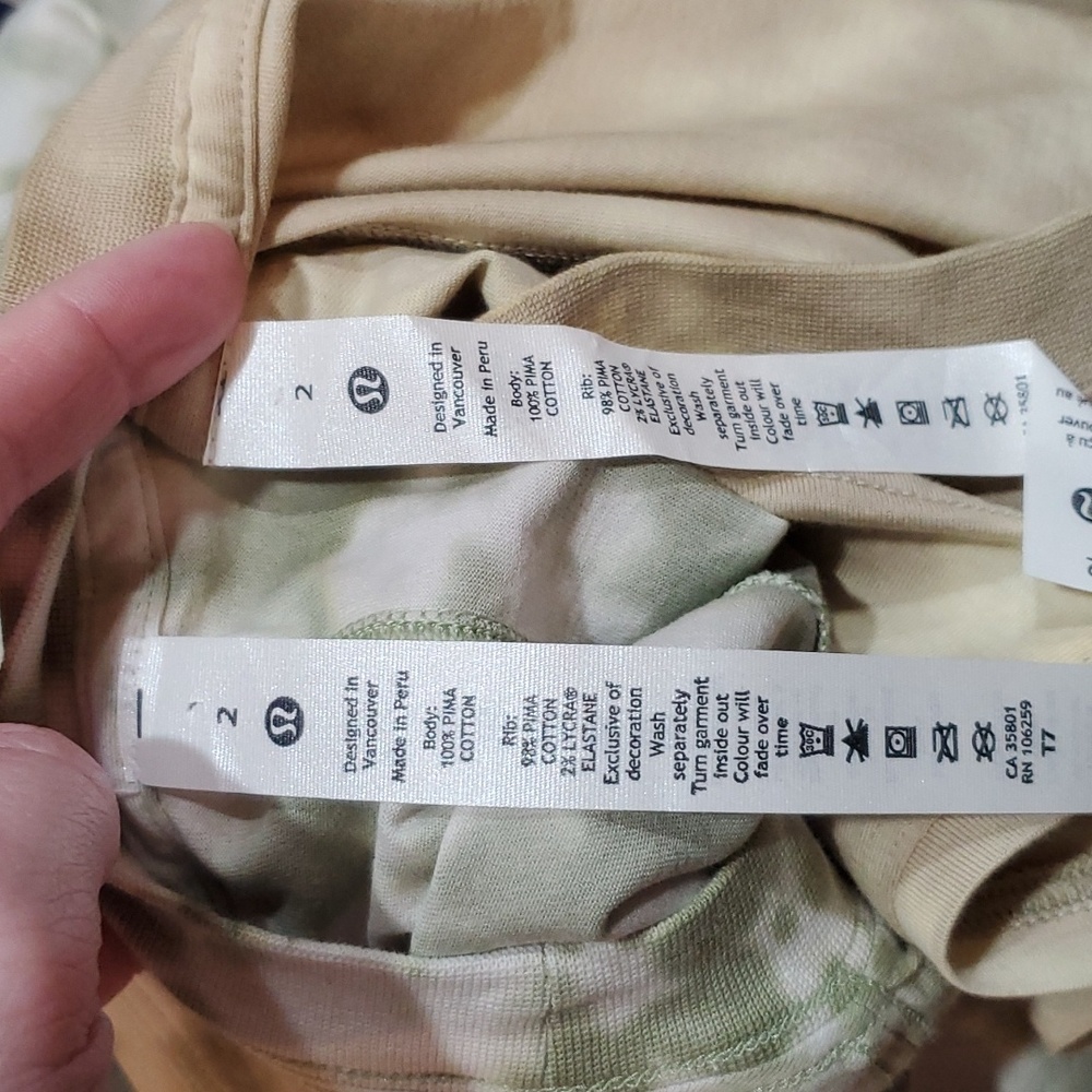 Bundle Get 2 Lululemon Tops - shirts– Set of 2 (New Without Tags)